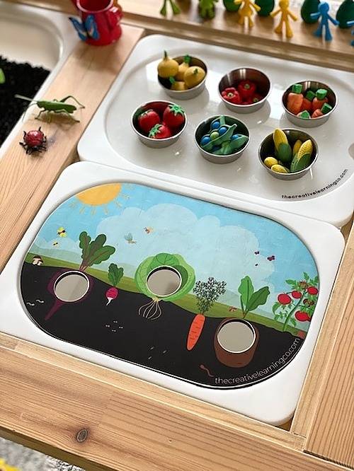 Gardening & Spring Rainbows (Digital Printable Unit Only - No Board)