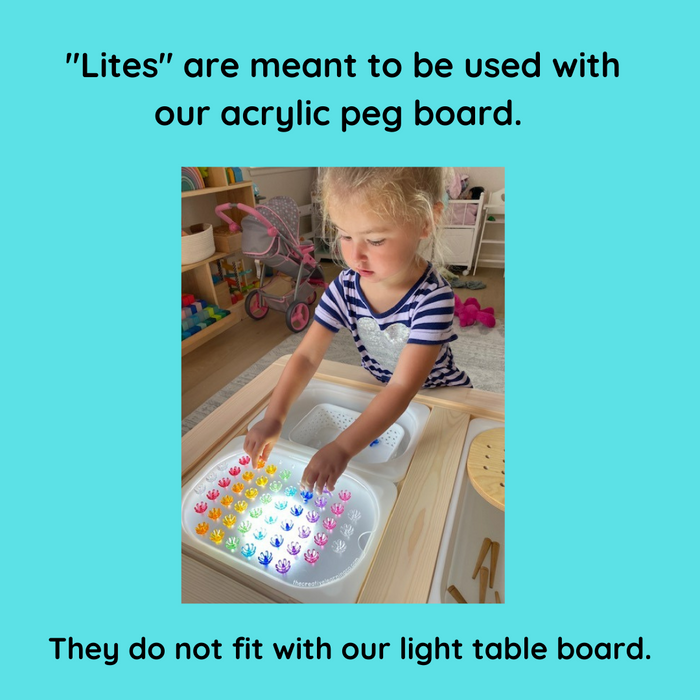 Pumpkin "lites" for Acrylic Peg Board™ (60ct)