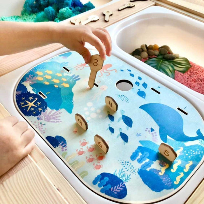 Beach Day & Under The Sea (Digital Printable Unit Only - No Board)