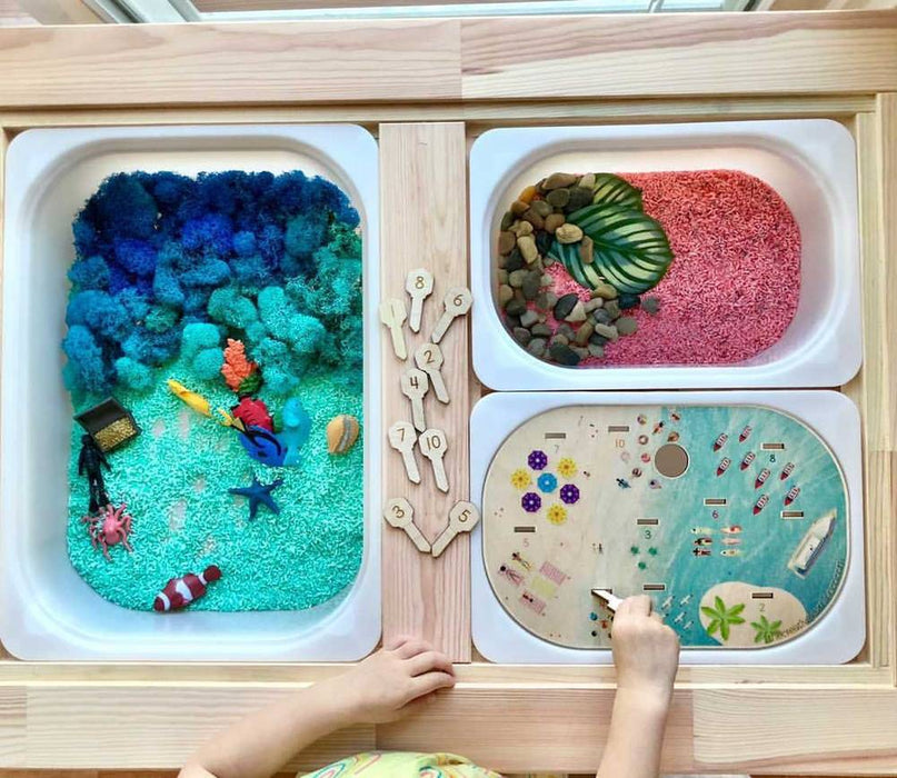 Beach Day & Under The Sea (Digital Printable Unit Only - No Board)