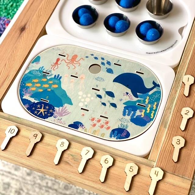 Beach Day & Under The Sea (Digital Printable Unit Only - No Board)