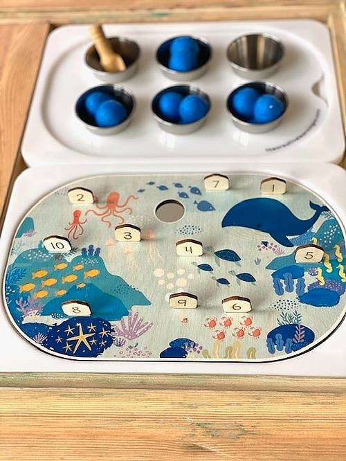 Beach Day & Under The Sea (Digital Printable Unit Only - No Board)