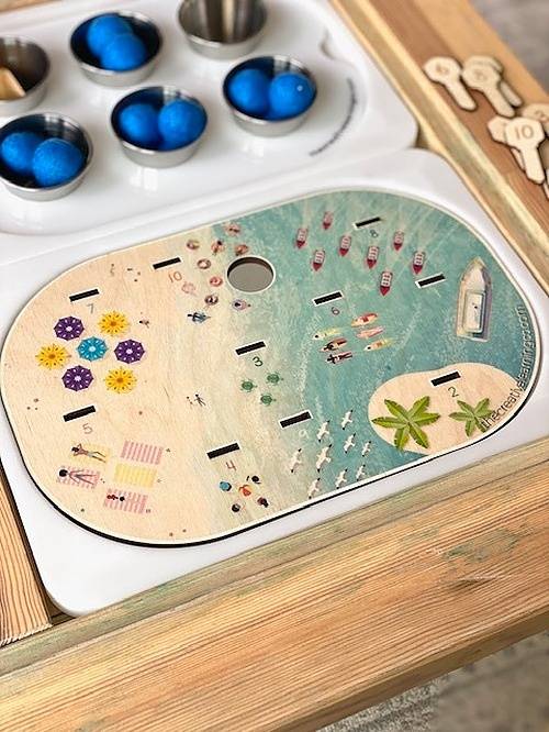 Beach Day & Under The Sea (Digital Printable Unit Only - No Board)