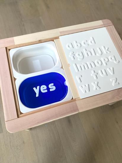 White Acrylic Letter Set (A-Z)