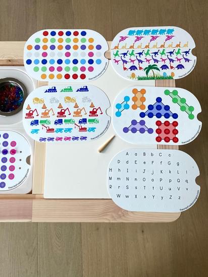 Overlay Mat Collection™ (for small Acrylic Peg Board)