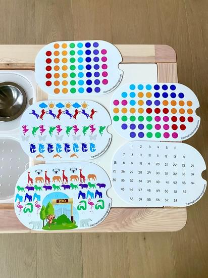 Overlay Mat Collection™ (for small Acrylic Peg Board)
